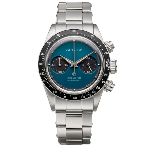 楽天市場】アウトライン×チックタック 2レジスタークロノ YK20232-3BL