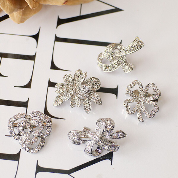 楽天市場】ダイヤモンドカットブローチシリーズ レディース ブローチ