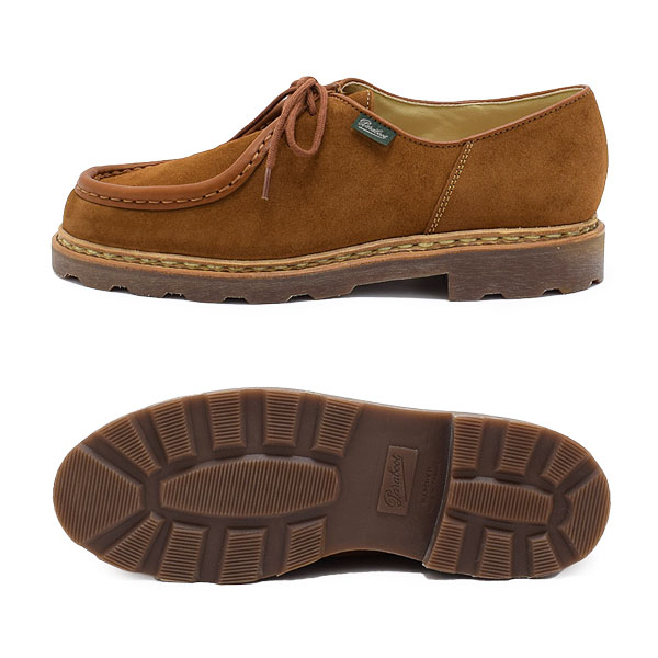 楽天市場】パラブーツ ミカエル スエード ブラウン 184737 1847 37