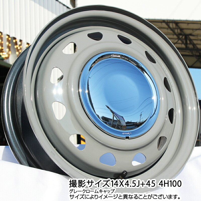 楽天市場】WEDS NeoCarrow ネオキャロ グレー スチール ホイール 12