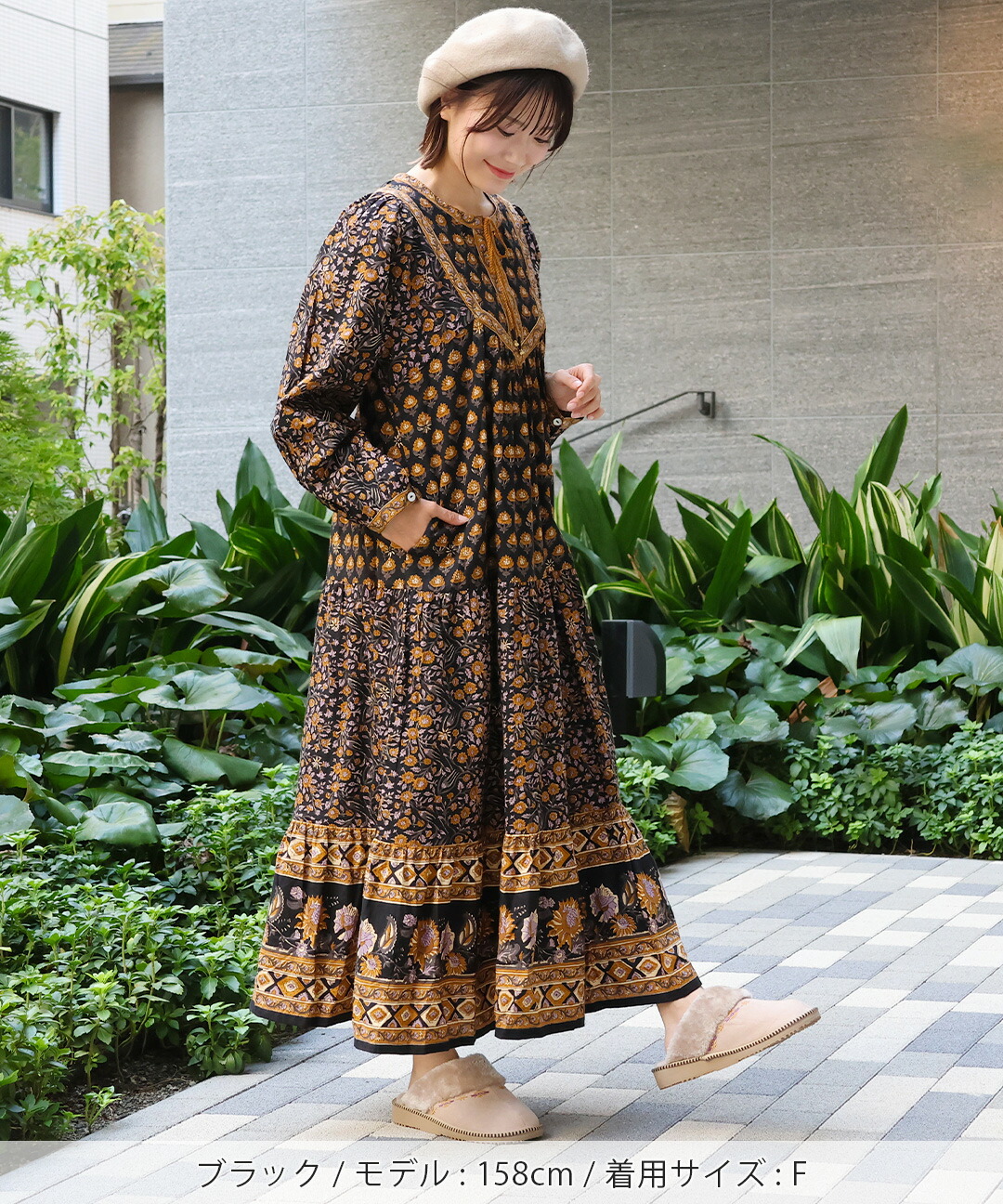 楽天市場】【SALE】Shanti Shanti パニーワンピース【WEB限定