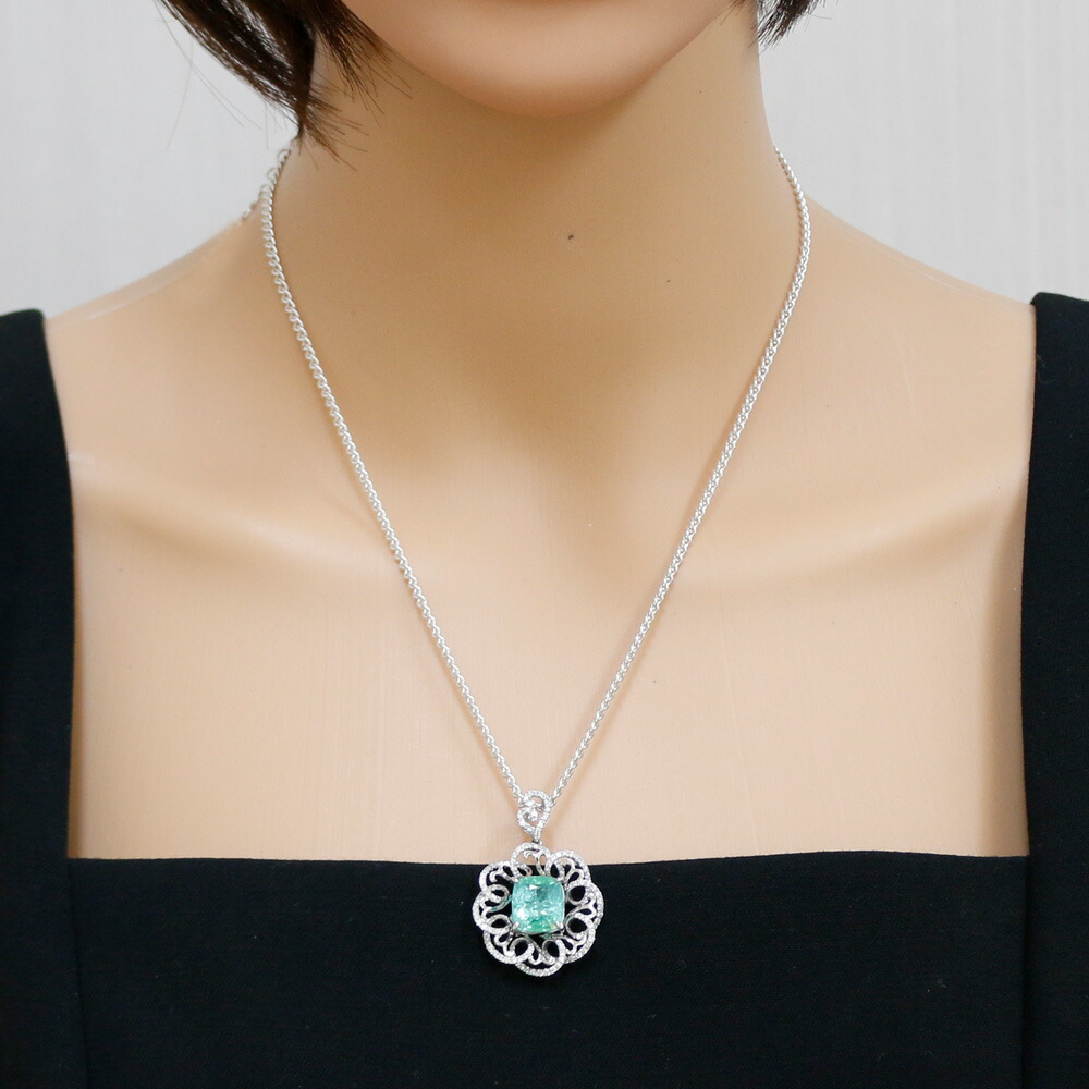 田*中様 プラチナ900トルマリンペンダントトップ 田*中様 プラチナ900