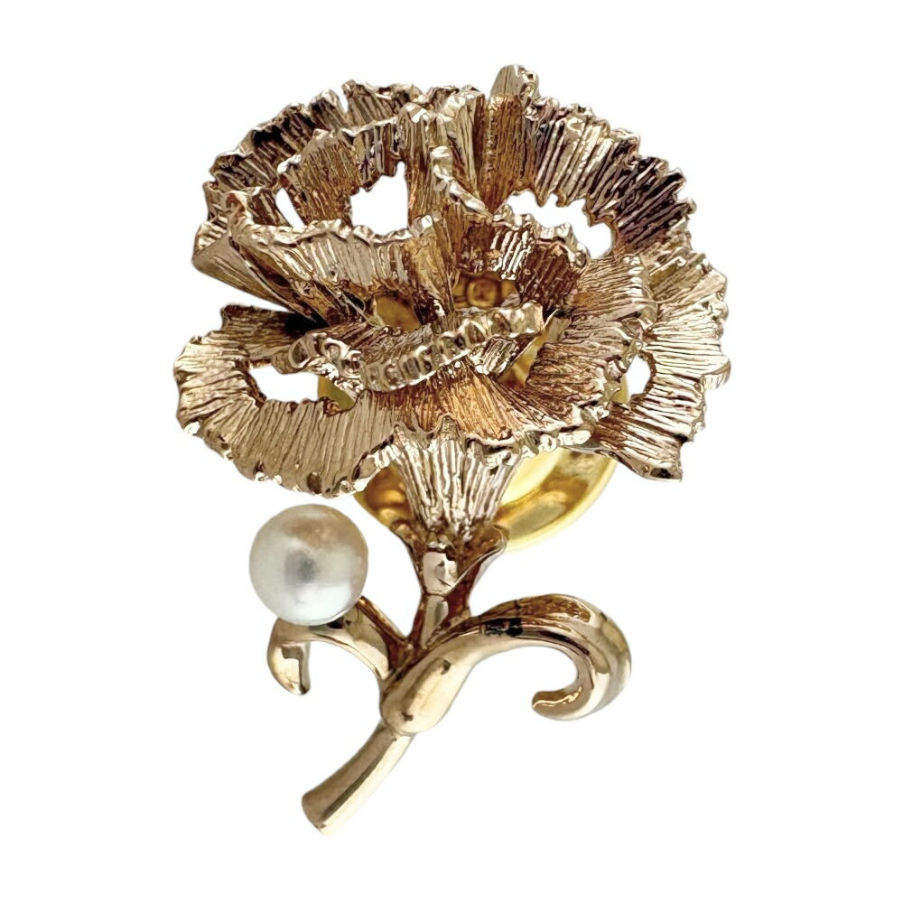 楽天市場】ミキモト ブローチ ミキモト 18金 パール レディース
