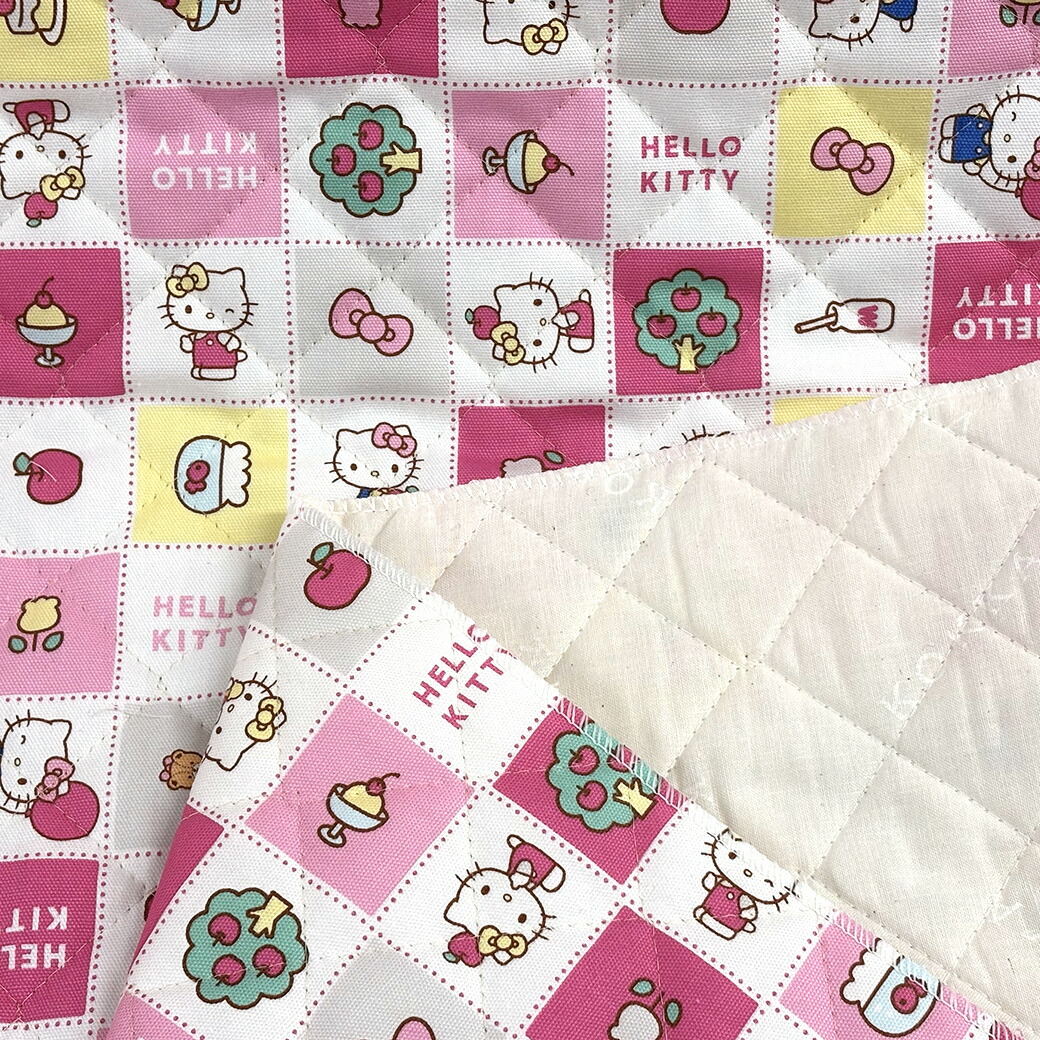 楽天市場】生地 【 ハローキティ キルティング ピンク 】 ハローキティ