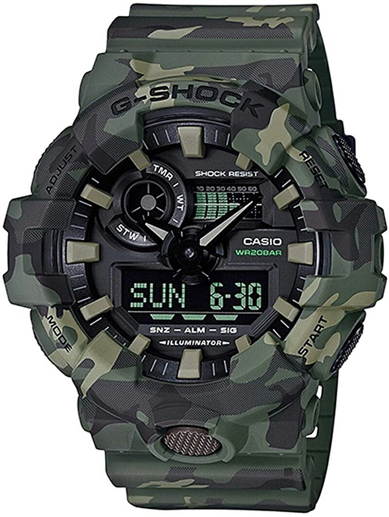 楽天市場】[10年保証] CASIO GA-700CM-3A G-SHOCK カシオ Gショック