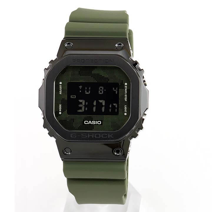 メタル×ミリタリー GM-5600B カーキグリーン G-SHOCK 楽天市場】CASIO