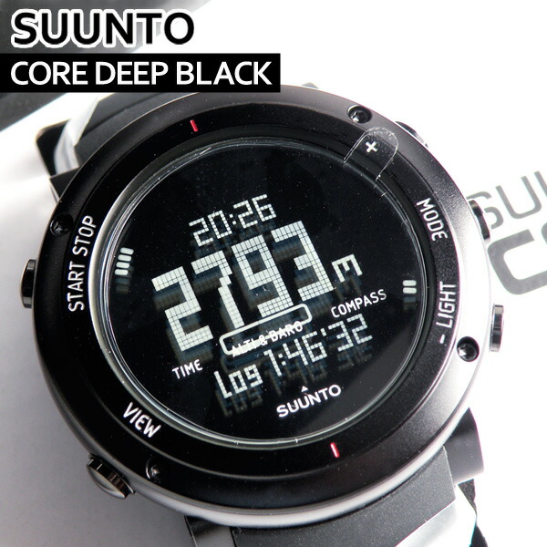 楽天市場】SUUNTO CORE スントコア SS018734000 ALU DEEP BLACK