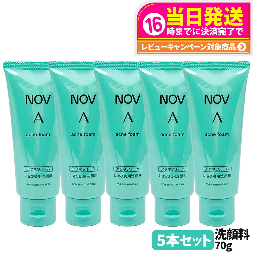 楽天市場】【国内正規品】常盤薬品 NOV ノブ A アクネフォーム 70g