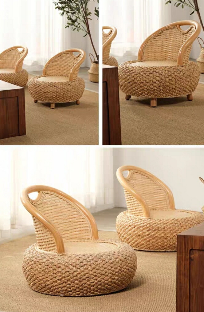 楽天市場】座椅子 ラタン 天然藤 椅子 籐編み イス チェア ラタン