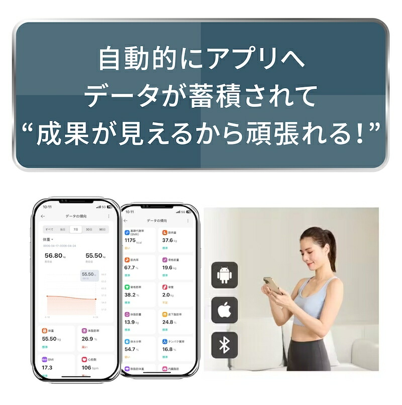 楽天市場】【35%OFF】【楽天スーパーSALE】体重計 薄型 アプリ tokuyo