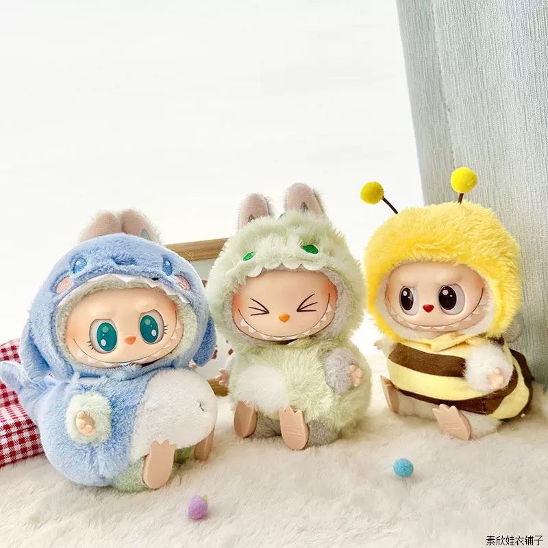 楽天市場】【24時間以内に発送可能】ラブブ ぬい服 LABUBU 17cm 着せ