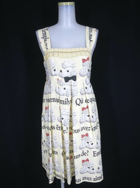 楽天市場】【中古】Emily Temple cute / プードルプリントノースリーブ