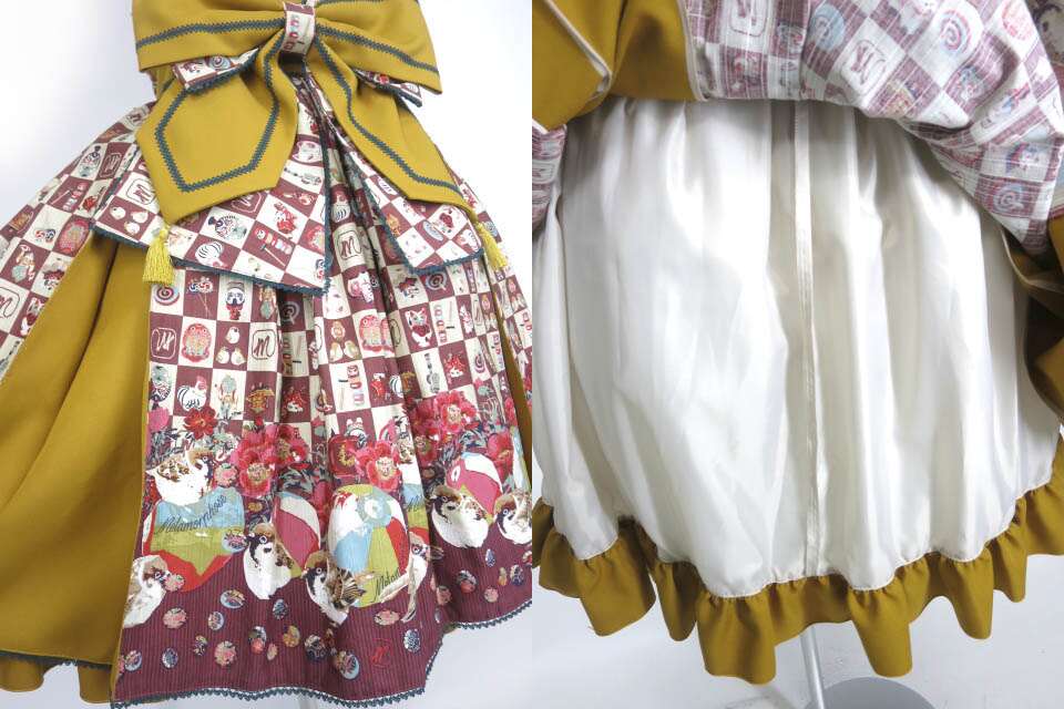 楽天市場】Metamorphose / すずめのおはじき遊びタックジャンパー