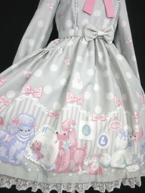 楽天市場】Angelic Pretty / Lovely Poodleワンピース アンジェリック