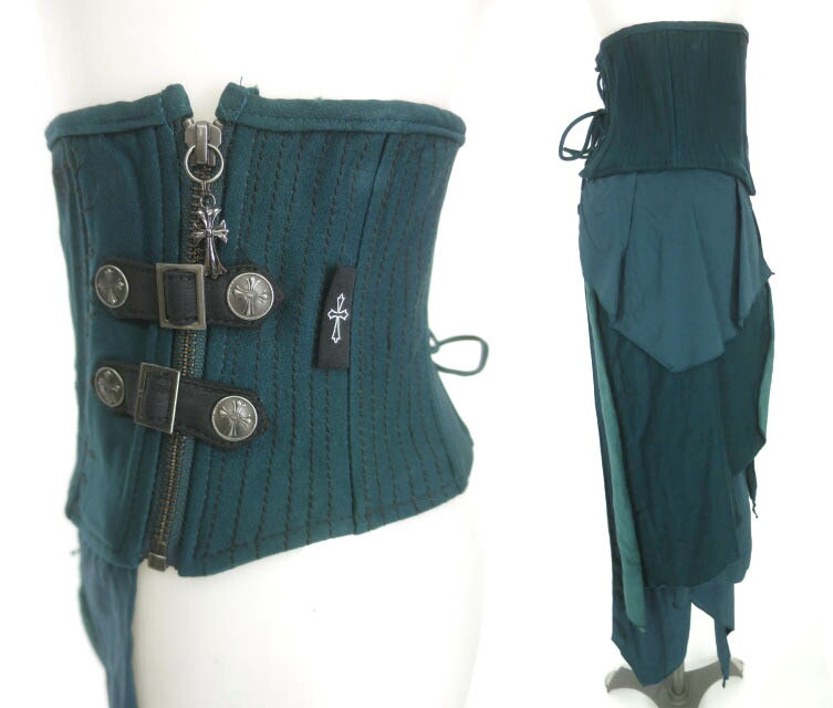 楽天市場】Ozz Croce / アシンメトリーフラップ付きコルセット