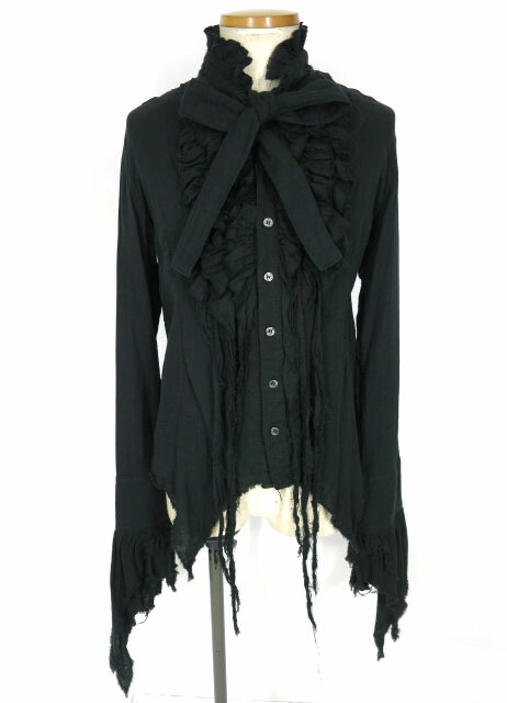 楽天市場】【中古】 STIGMATA / ボウタイ襟ガーゼフリルブラウス