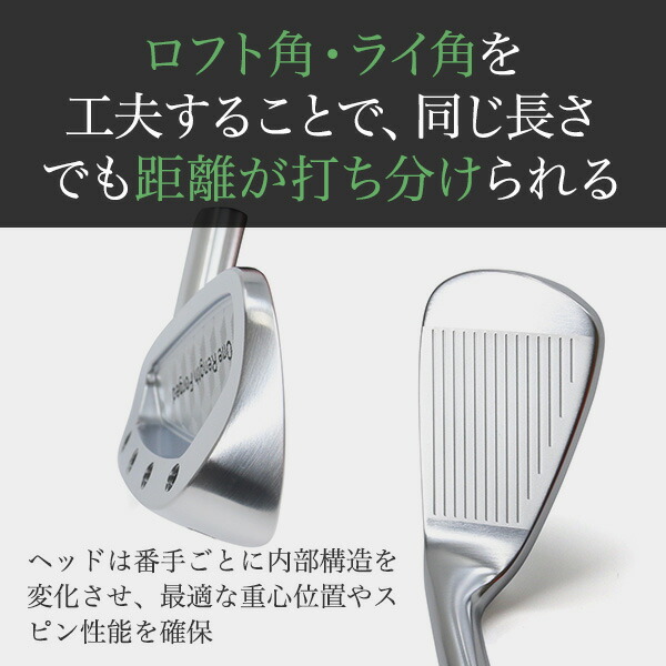楽天市場】ワンレングス アイアン 6本セット 単品 ワンレングス 軟鉄