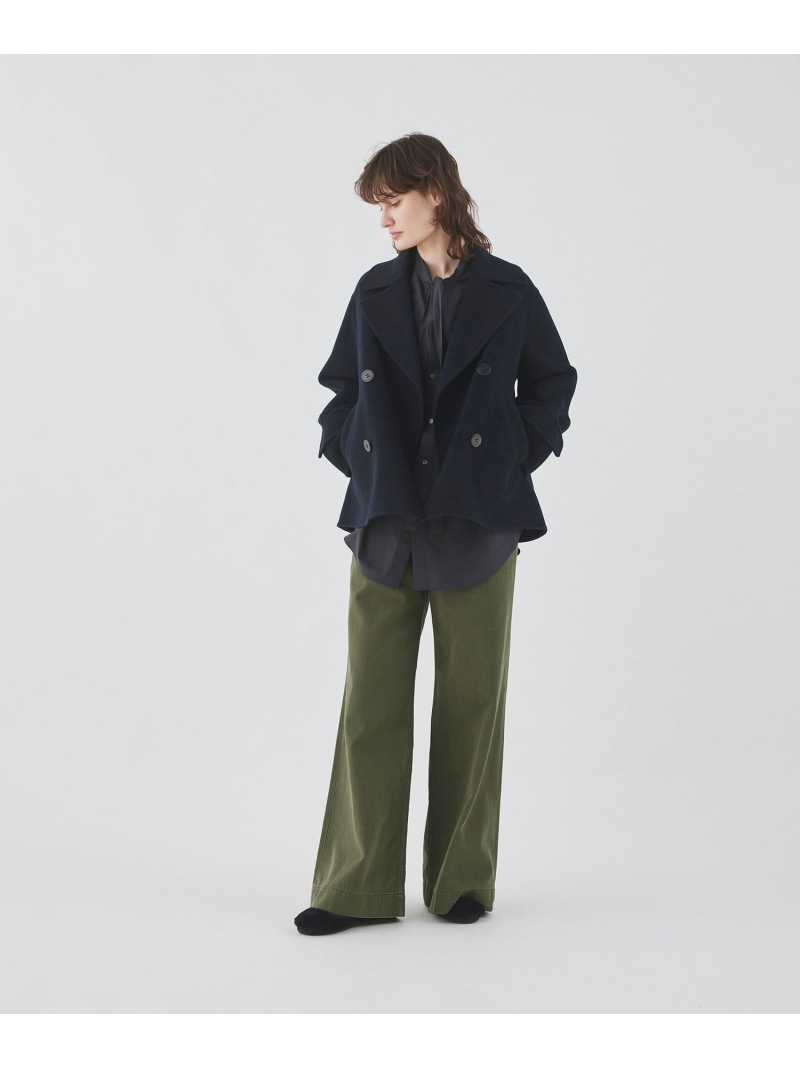 楽天市場】ウールカシミヤダブルフェイス Pコート GALERIE VIE