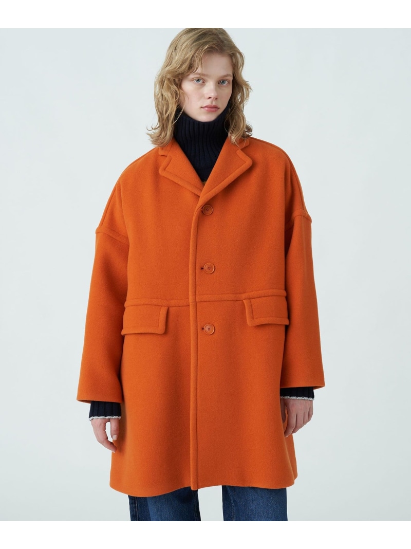 楽天市場】【SALE／40%OFF】パイルメルトン オーバーサイズドコート