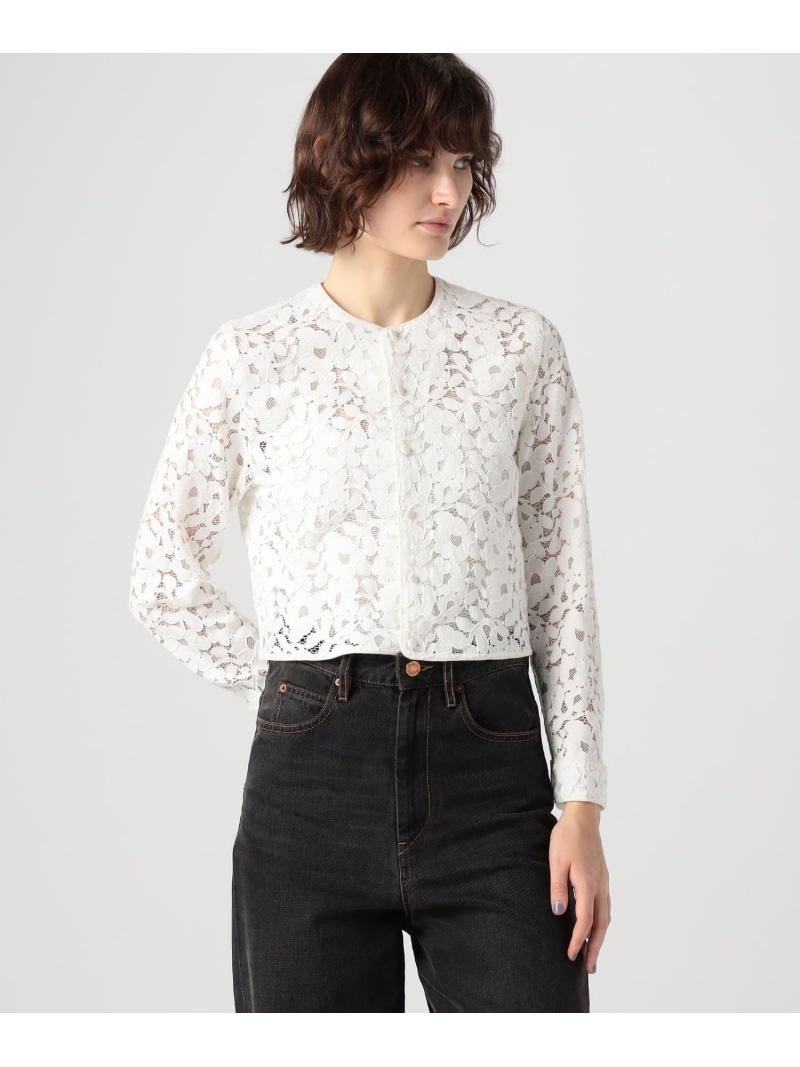 楽天市場】【SALE／40%OFF】フラワーレース ショートブラウス MACPHEE