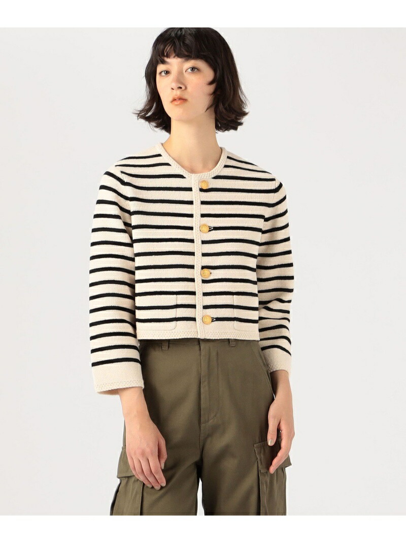 楽天市場】【SALE／40%OFF】ハーフミラノリブ クロップドカーディガン