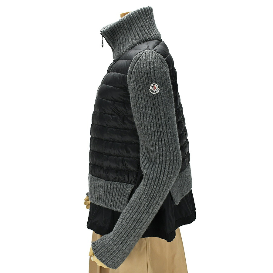 楽天市場】モンクレール MONCLER ダウンジャケット ニット切替 フリル
