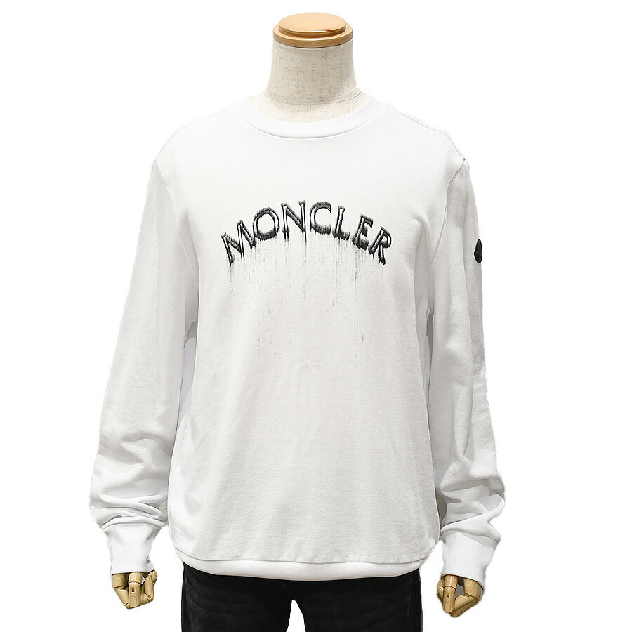 お値下げしました☆大人もOK14A☆Moncler ホワイト トレーナー お