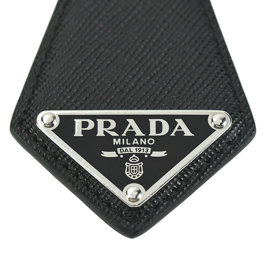楽天市場】プラダ PRADA キーリング キーホルダー トライアングルロゴ