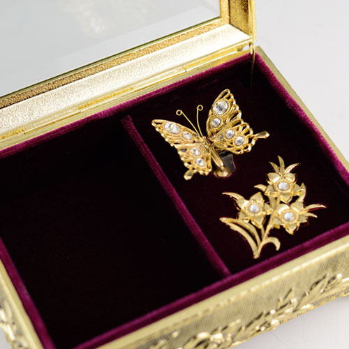 楽天市場】【アンチモニー蝶々BOXオルゴール】星に願いを パッヘルベル