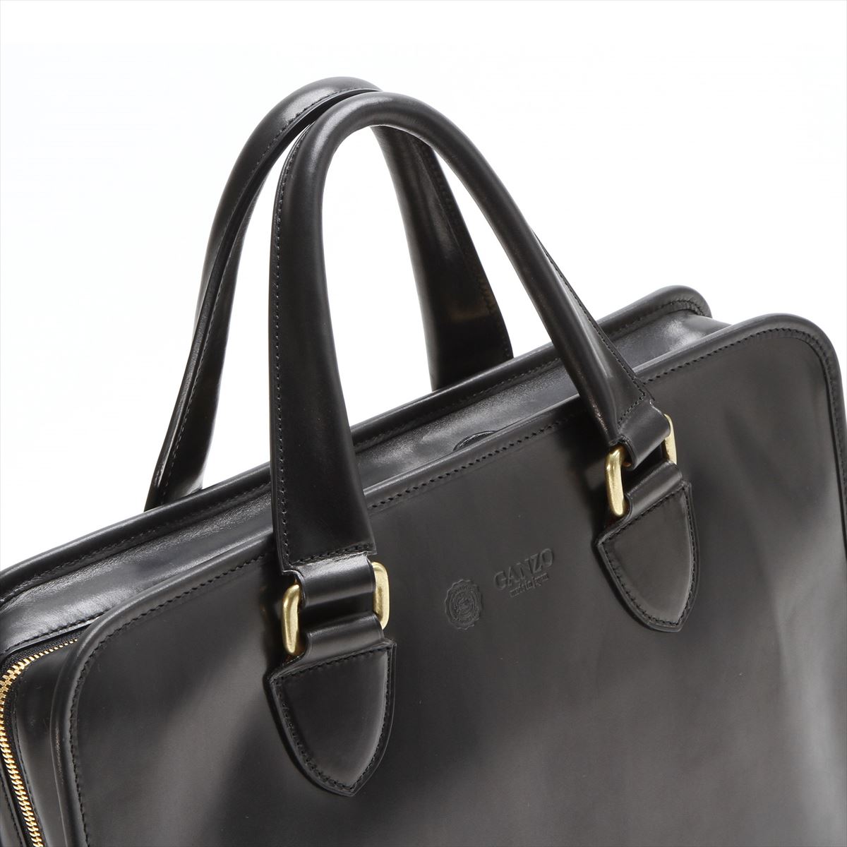 楽天市場】ガンゾ GANZO ビジネスバッグ ブリーフケース グイディ 本革