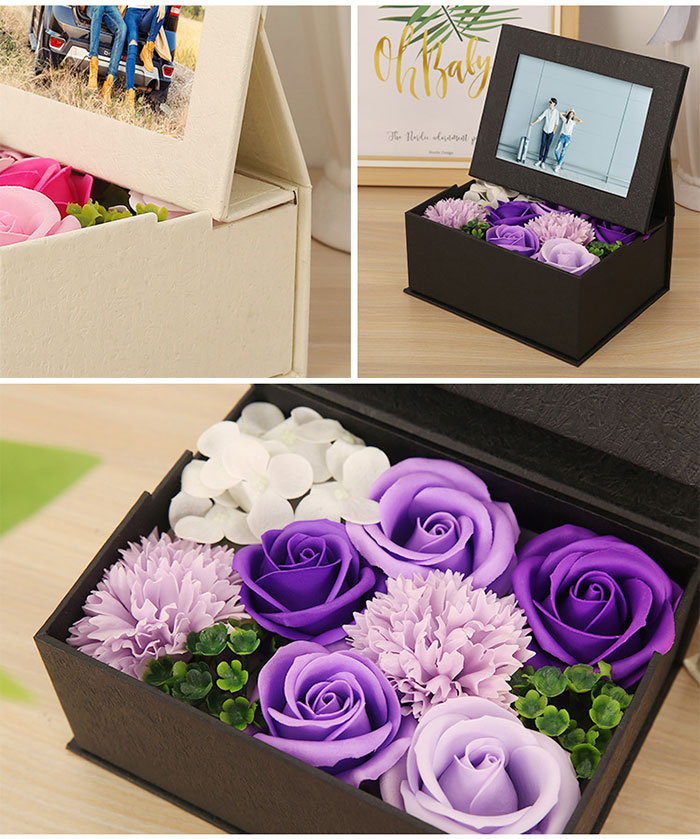 楽天市場】【在庫一掃】【送料無料】枯れない花 写真立て ソープ