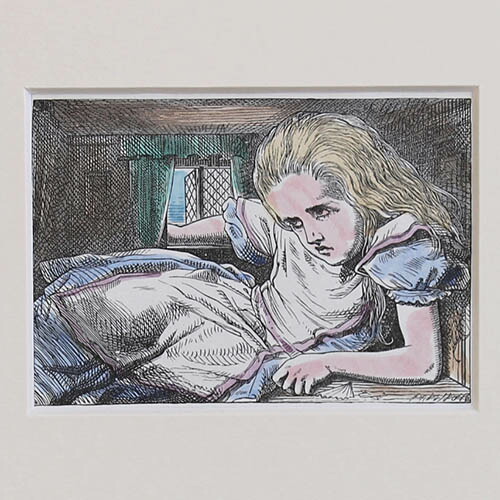 楽天市場】アンティーク 額絵 Alice in the wonderland 不思議の国の