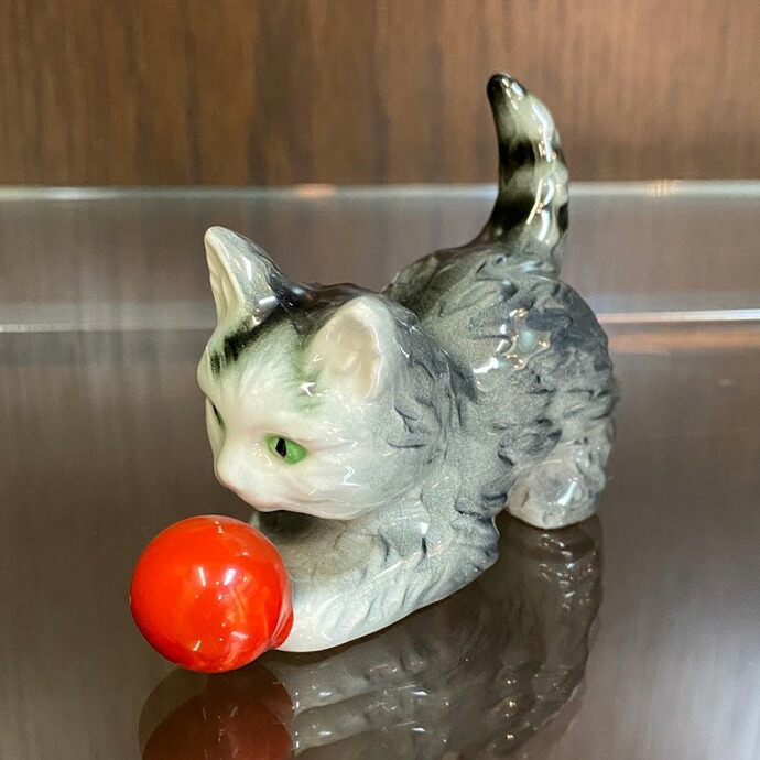 楽天市場】ヴィンテージ フィギュア 猫 Goebel ゲーベル 旧西ドイツ