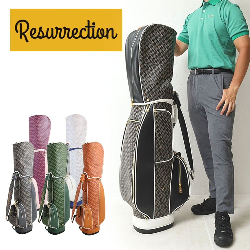 楽天市場】RESURRECTION レザレクション ゴルフ キャディバッグ