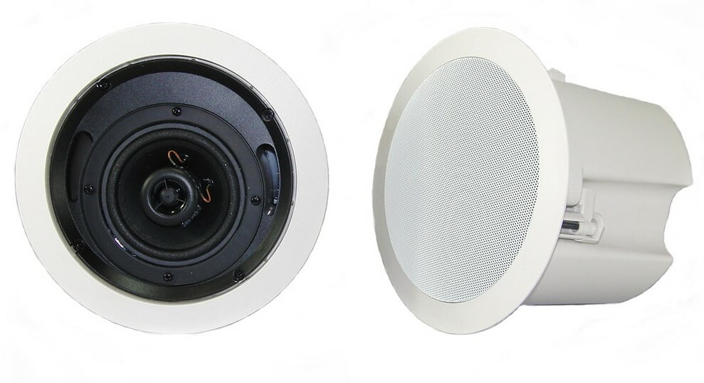 楽天市場】2本セット 天井埋め込みスピーカー CI-42PC : トランス