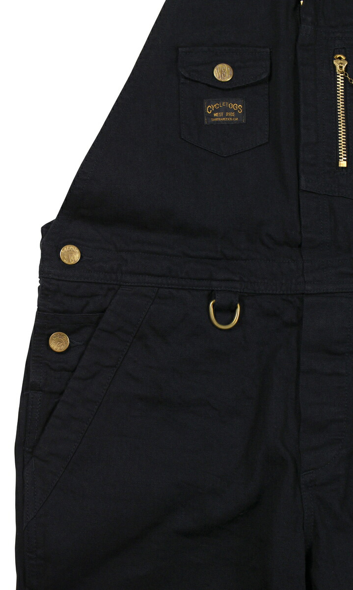 楽天市場】WEST RIDE [-CYCLE OVERALLS- BLK w.28,30,32,34,36,38
