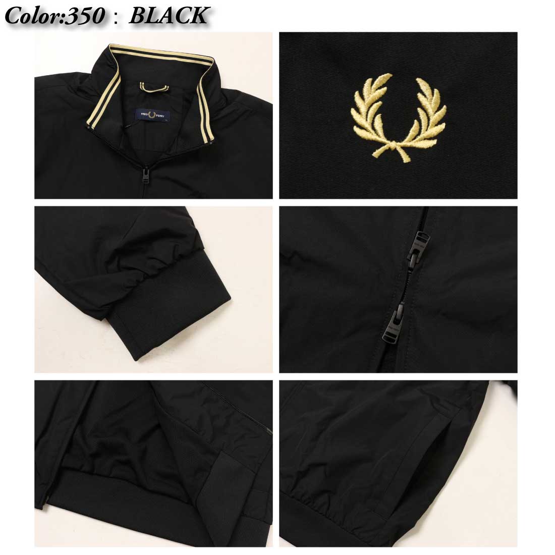 楽天市場】FRED PERRY フレッドペリー ジップアップジャケット J2660