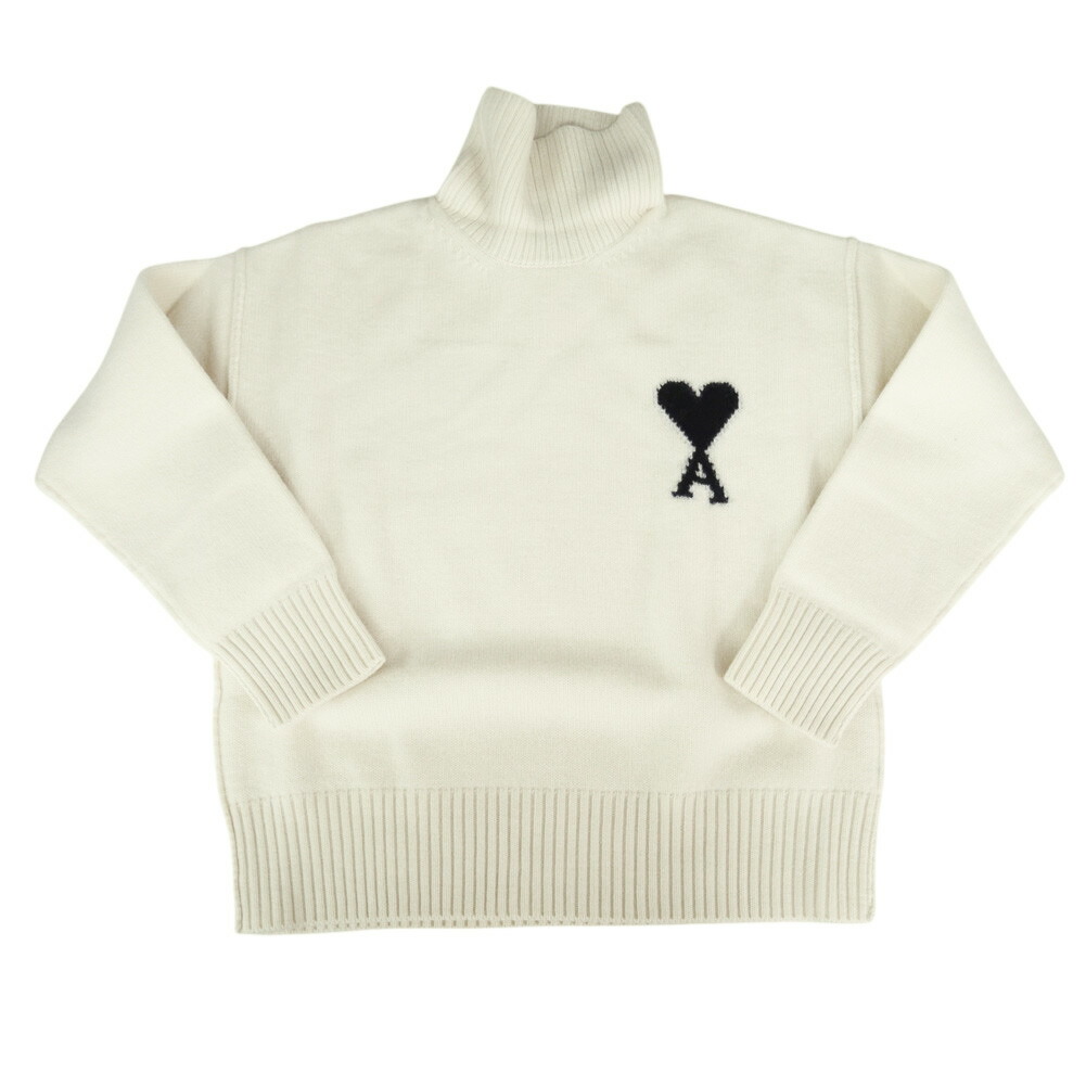 楽天市場】AMI PARIS アミパリス タートルネックニット セーター