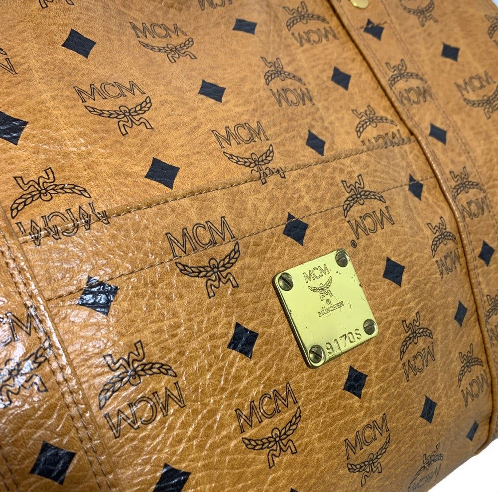 楽天市場】MCM(エムシーエム) ヴィセトス コニャック トートバッグ