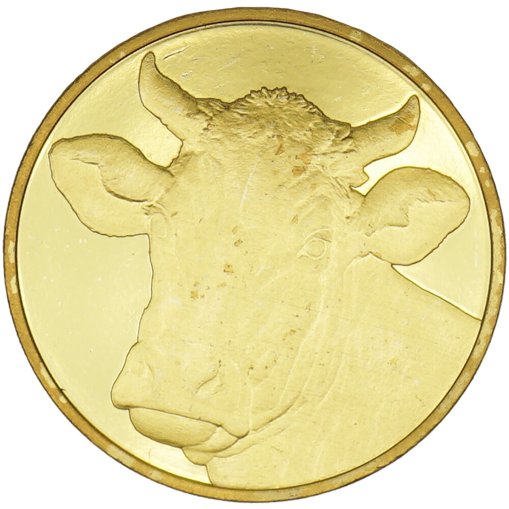 楽天市場】【中古B/標準】 メダル 純金干支 メダル 令和三年 丑 2021年