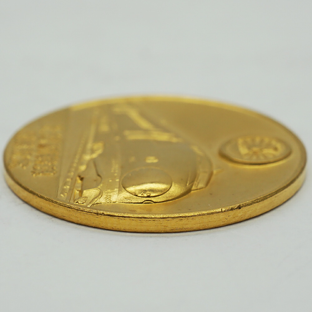楽天市場】【中古A/美品】 メダル 純金 昭和57年 上越新幹線開業記念