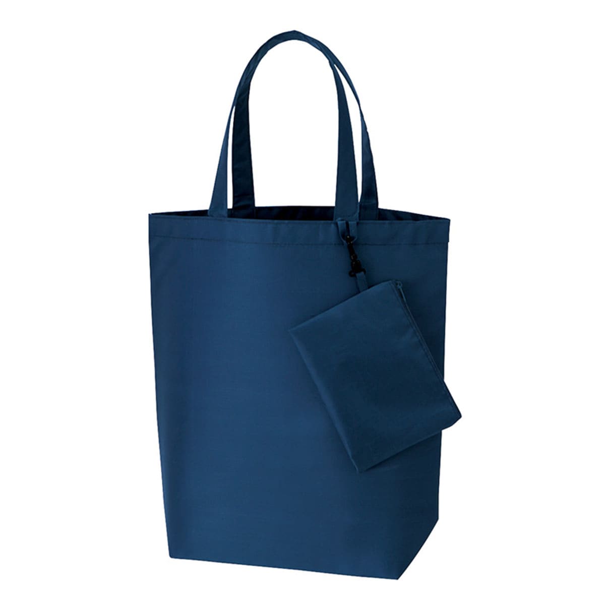 き*も様 【使用数回】topologie パッチ付きネイビー小型バッグ き*も様