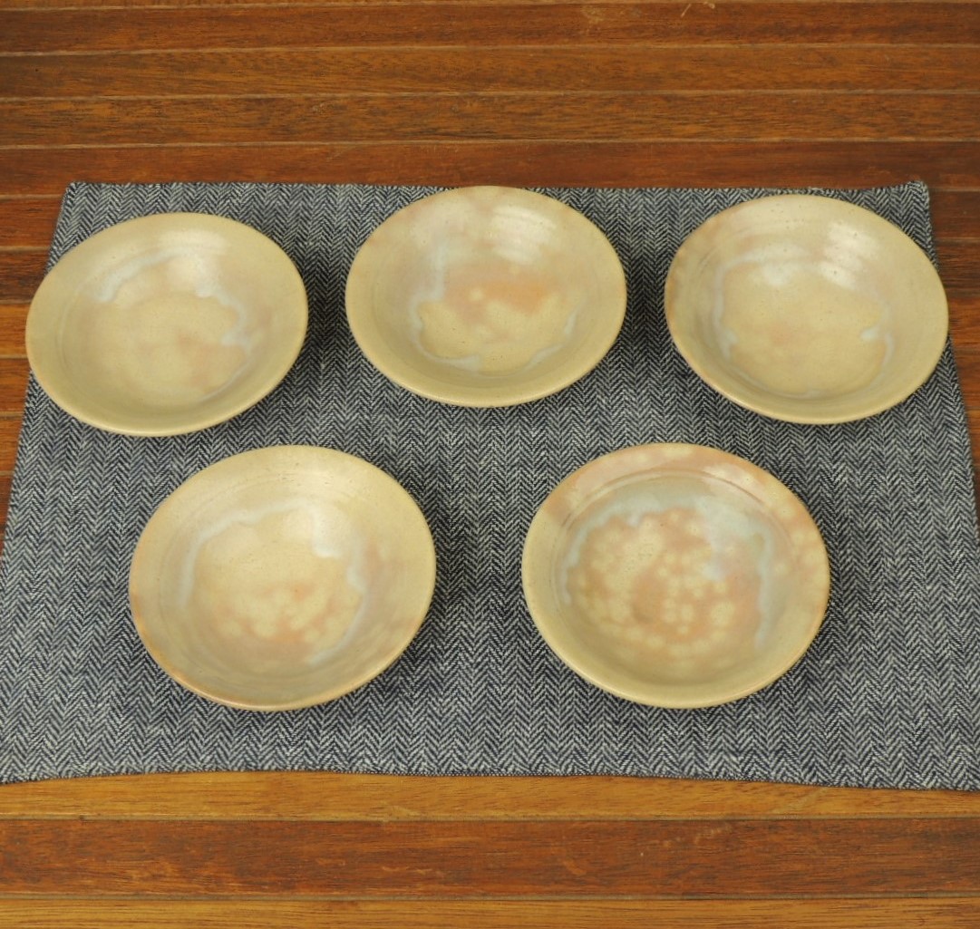 楽天市場】萩焼・化粧小皿五枚組 : 萩焼工房 土和窯