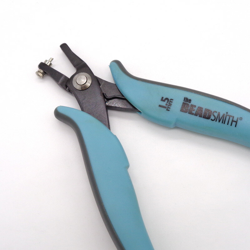 楽天市場】ビーズスミス 穴開けプライヤー 金属用 穴径1.5mm PLHP15-SH