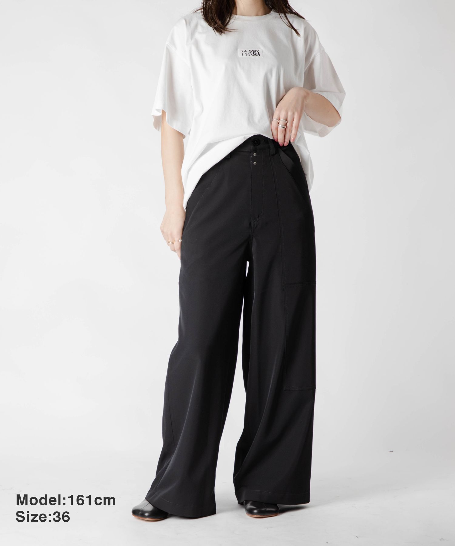 楽天市場】エムエム6 MM6 S52KA0414 S54445 ロングパンツ レディース