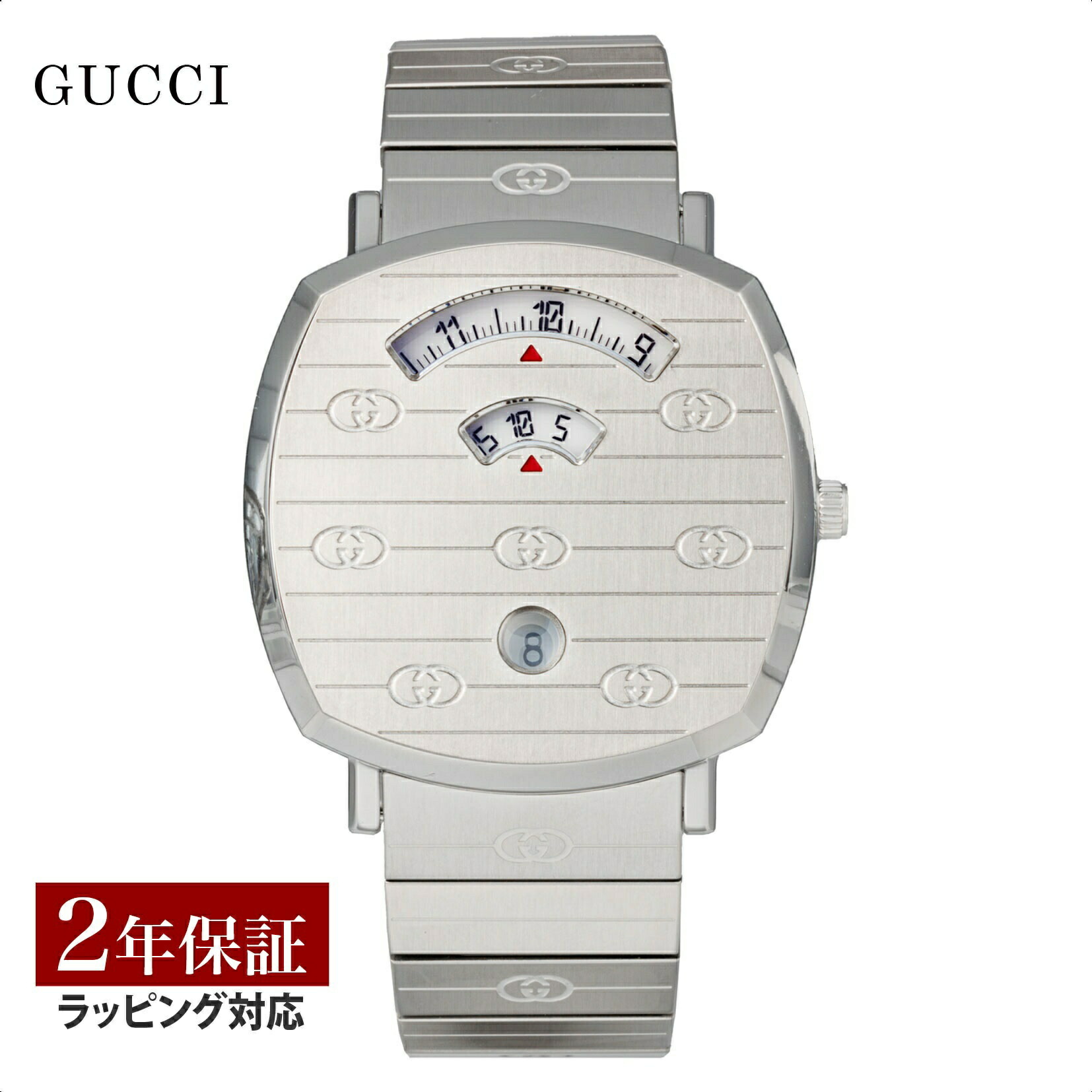 楽天市場】グッチ GUCCI メンズ 時計 GRIP グリップ クォーツ シルバー