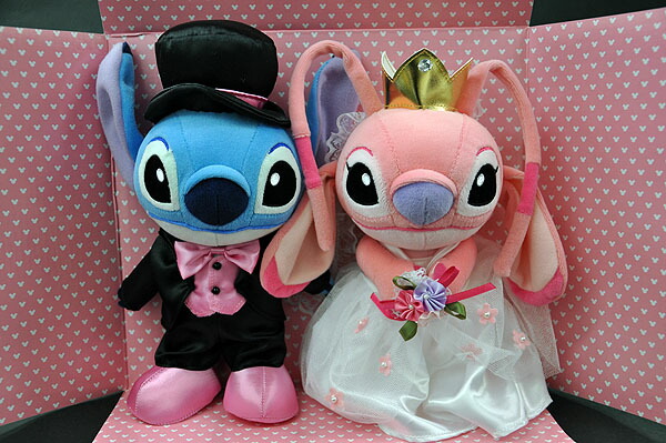 楽天市場】ディズニーキャラクターウェディングぬいぐるみスティッチ