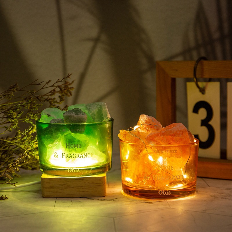 楽天市場】ストーンディフューザー アロマストーン 天然石 グラス