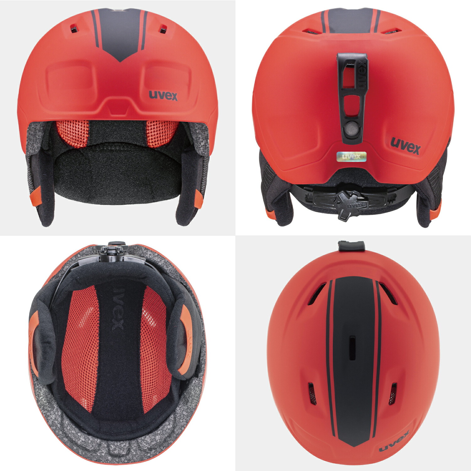 楽天市場】uvex ウベックス 子供用 スキー スノーボード ヘルメット