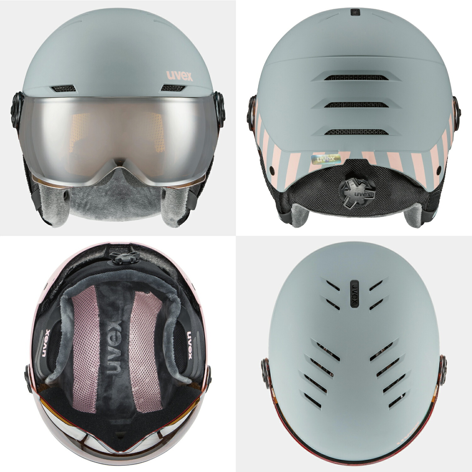 楽天市場】uvex ウベックス 子供用 スキー スノーボード バイザー